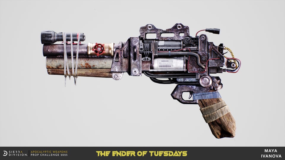 Apocalyptic Weapons: "The Ender of Tuesdays" Gun - Maya Ivanova
