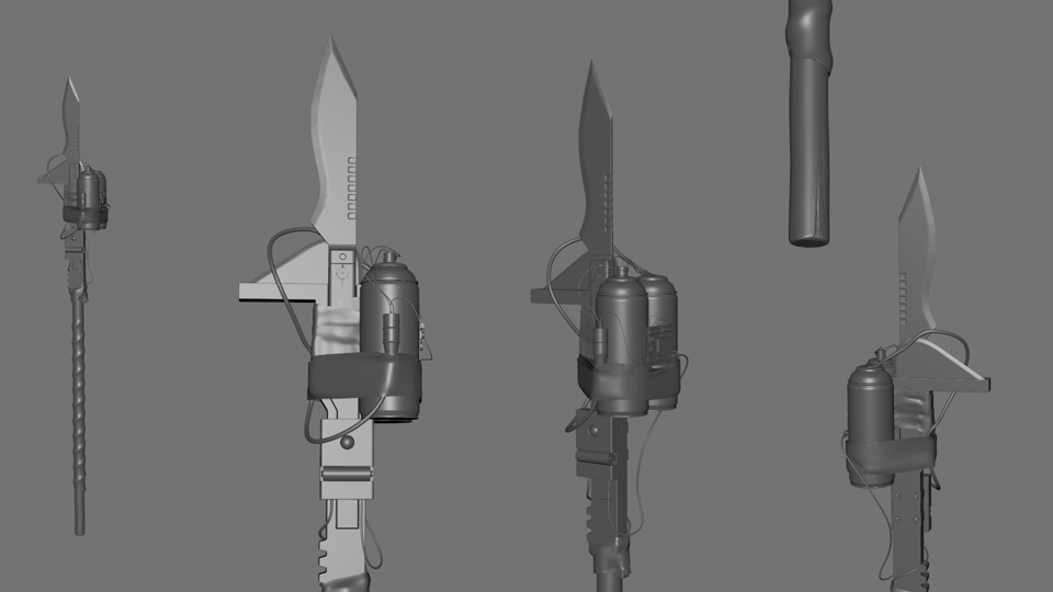 Apocalyptic Weapons Challenge: Vortex Spear - Aastik Das – APOCALYPTIC WEAPONS: 3D PROP CHALLENGE