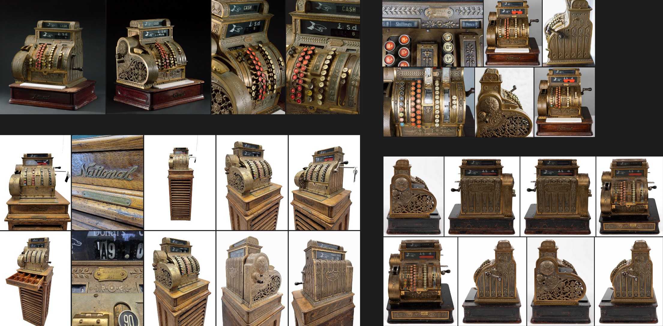 National Cash Register CO. Model 422X – BACK IN TIME ANTIQUE PROPS CHALLENGE by Vensla – Update #1