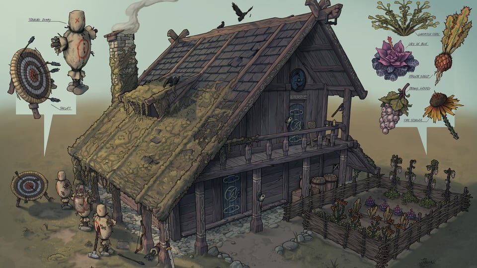 Viking Village: Viking Cottage - Manuel Marrujo