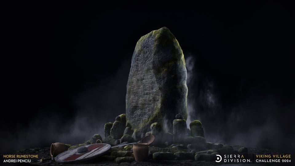 Viking Village: Norse Runestone - Andrei Penciu