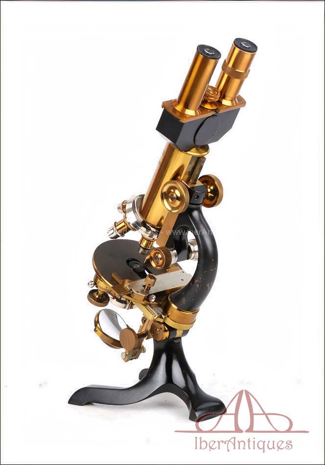 Professional Microscope M. Stiassnie 1920 - References – BACK IN TIME ANTIQUE PROPS CHALLENGE by TheVectorZ – Update #1