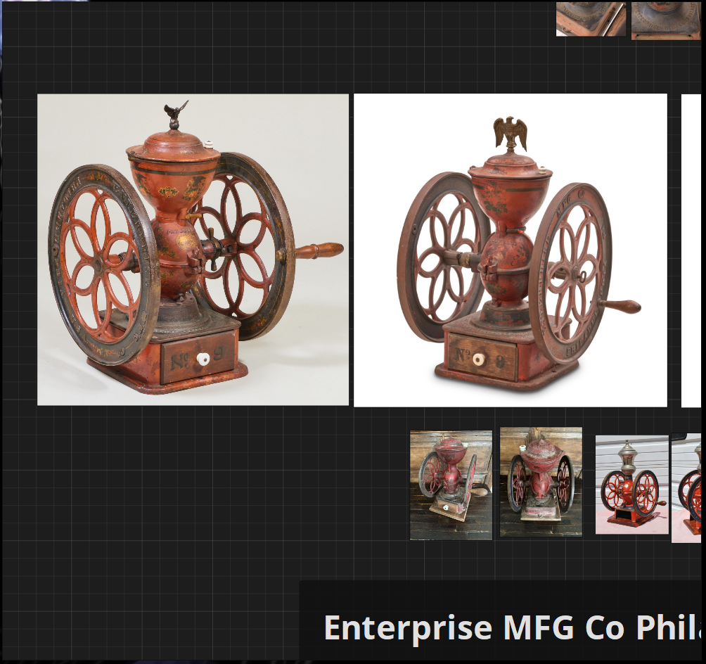Antique Coffee Mill – BACK IN TIME ANTIQUE PROPS CHALLENGE by Cesar – Update #1
