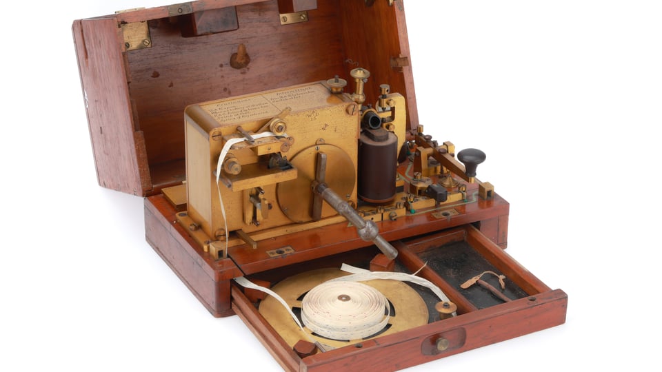 Portable Field Telegraph Set – BACK IN TIME ANTIQUE PROPS CHALLENGE