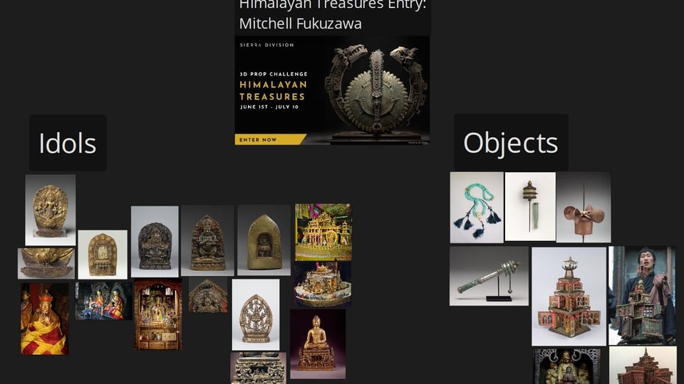 Himalayan Treasures: MAHAKALA - Mitchell Fukuzawa – HIMALAYAN TREASURES: 3D PROP CHALLENGE