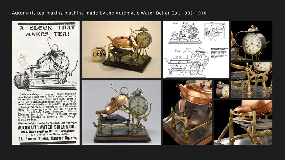 Time Machine That Makes Tea – BACK IN TIME ANTIQUE PROPS CHALLENGE