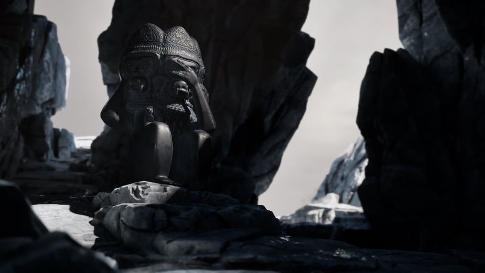 Himalayan Treasures: monkey shrine - working title - Kris Catteau – HIMALAYAN TREASURES: 3D PROP CHALLENGE