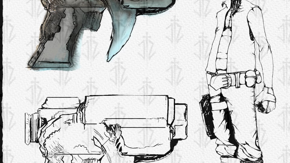 Apocalyptic Weapons: 3D Prop Challenge by JZ – APOCALYPTIC WEAPONS: 3D PROP CHALLENGE