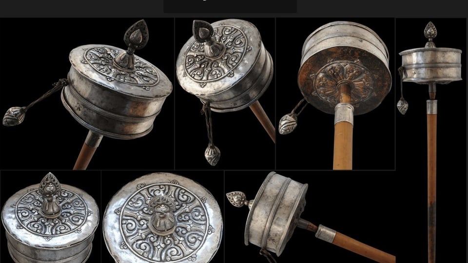 Himalayan Treasures: Prayer Wheel - Naman Bisht – HIMALAYAN TREASURES: 3D PROP CHALLENGE