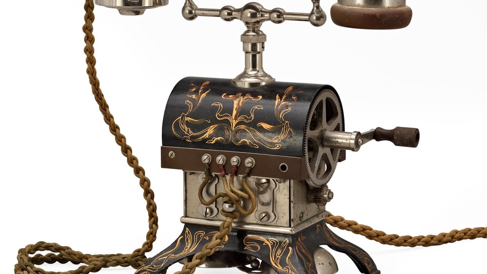 Telephone by N.K. Geisler & Co. – BACK IN TIME ANTIQUE PROPS CHALLENGE