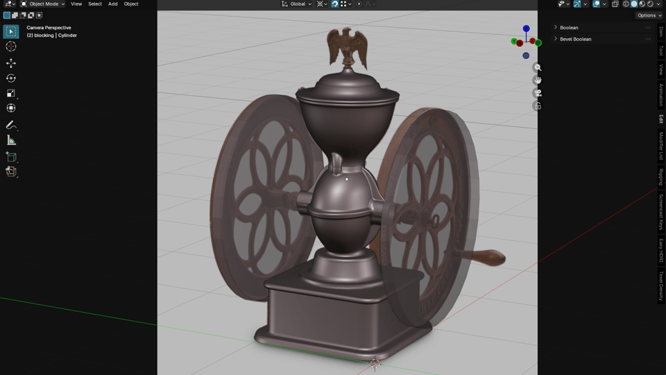 Antique Coffee Mill – BACK IN TIME ANTIQUE PROPS CHALLENGE