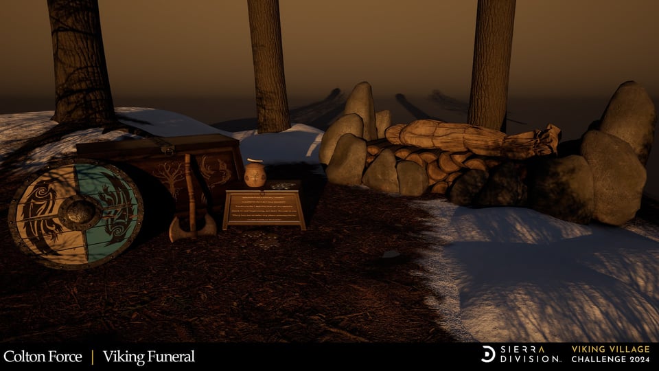 Viking Village: Norse Warrior Funeral - Colton Force