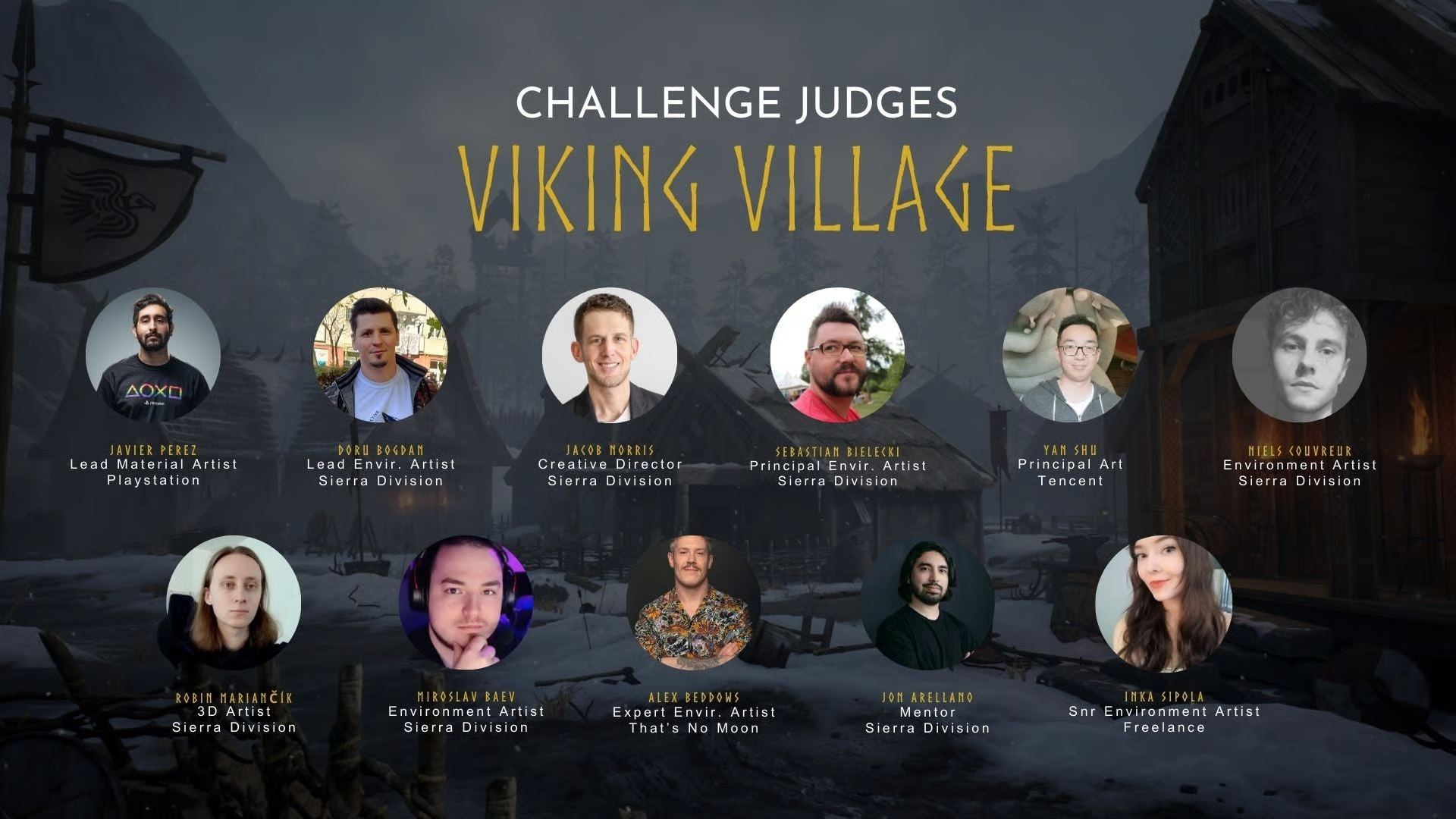 Viking Village Challenge Judges