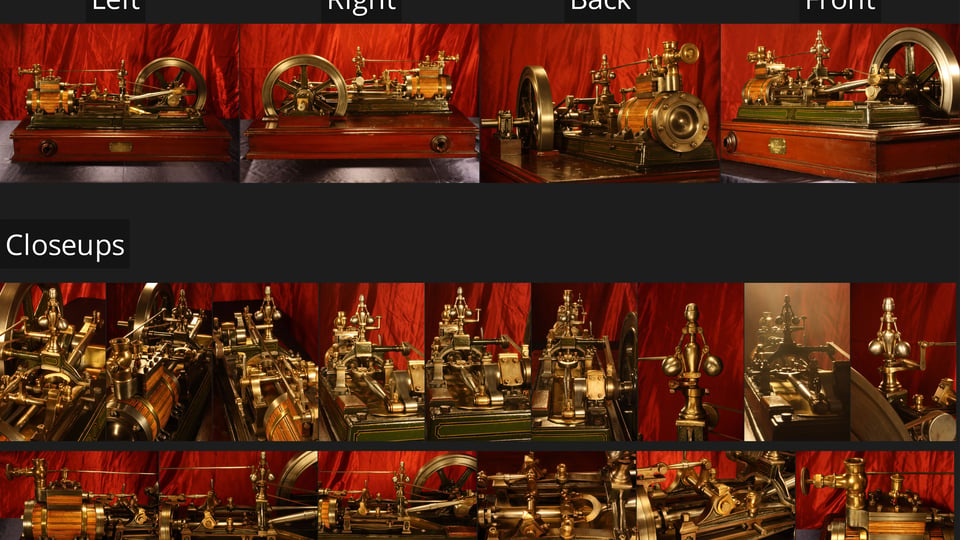 Model Horizontal Steam Engine – BACK IN TIME ANTIQUE PROPS CHALLENGE