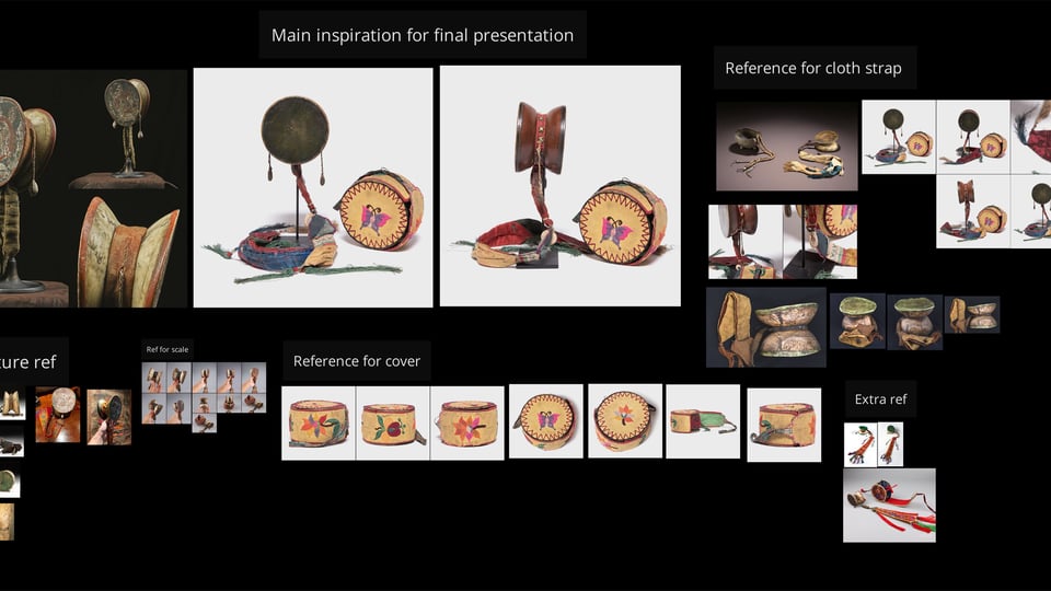 Himalayan Treasures: (DAMARU) - Vishali Kaul – HIMALAYAN TREASURES: 3D PROP CHALLENGE