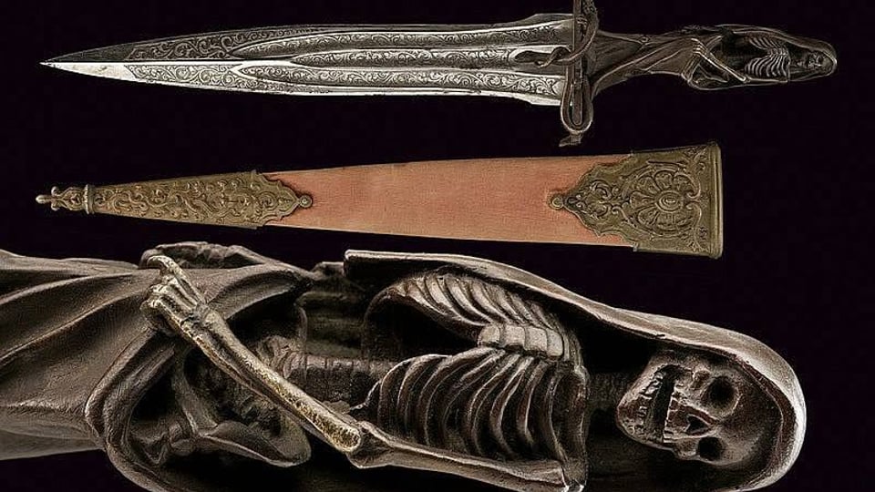 Ritual Dagger mid-19th Century, France – BACK IN TIME ANTIQUE PROPS CHALLENGE