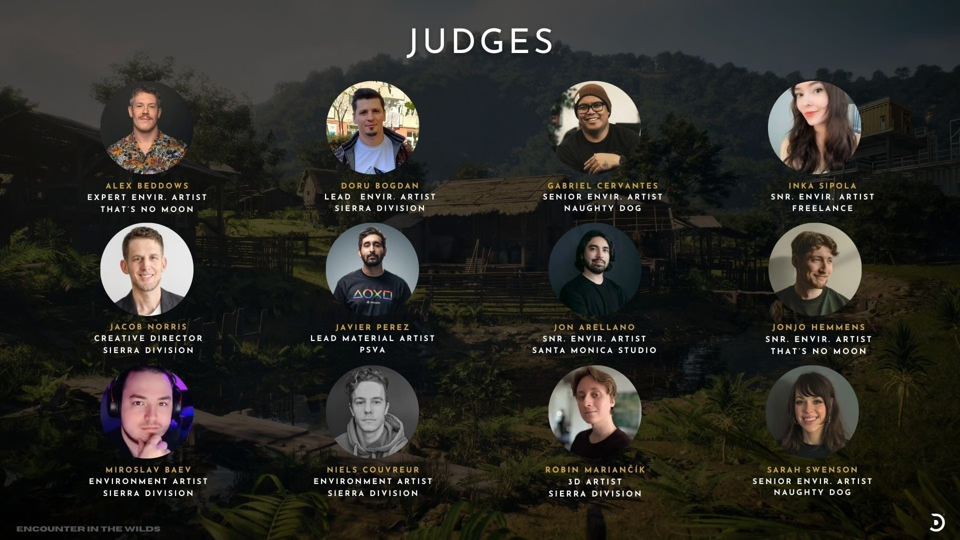 Encounter in the Wilds Challenge Judges