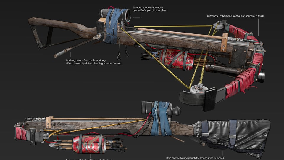 Apocalyptic Weapons Challenge: Makeshift Crossbow - Colton Force – APOCALYPTIC WEAPONS: 3D PROP CHALLENGE