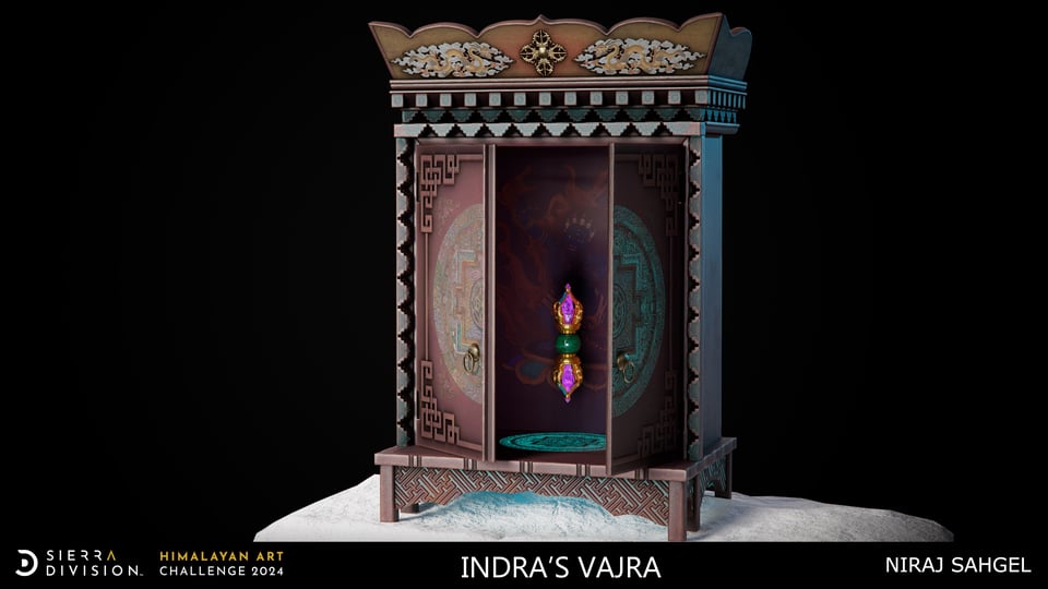 Himalayan Treasures: Indra's Vajra - Niraj Sahgel – HIMALAYAN TREASURES: 3D PROP CHALLENGE