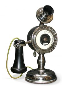 The Strowger "Potbelly" Candlestick Dial Telephone – BACK IN TIME ANTIQUE PROPS CHALLENGE by Akinloluwa Akinyemi – Update #1