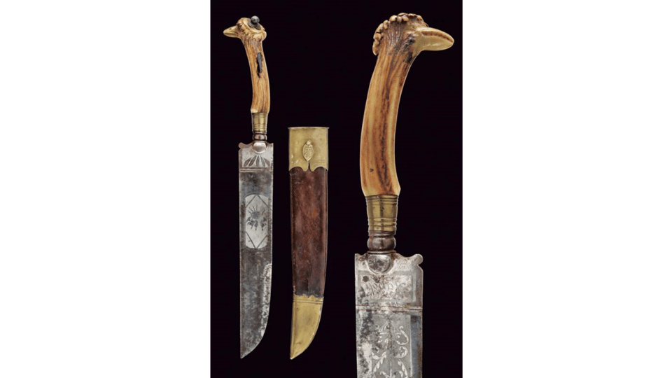 Hunting knife Mid 19th Century – BACK IN TIME ANTIQUE PROPS CHALLENGE
