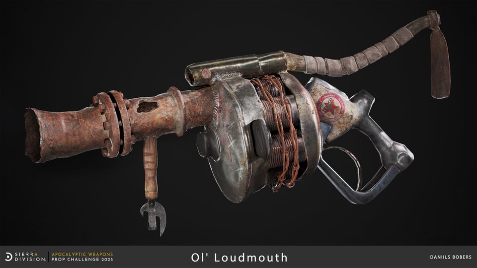 Apocalyptic Weapons: Apocalyptic Grenade Launcher Daniils Bobers