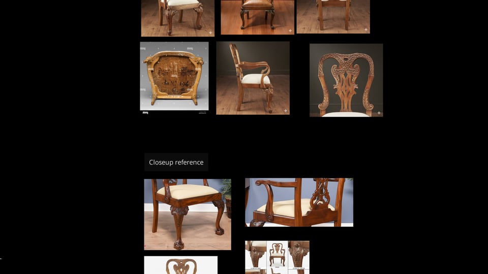Chippindale Chair – BACK IN TIME ANTIQUE PROPS CHALLENGE
