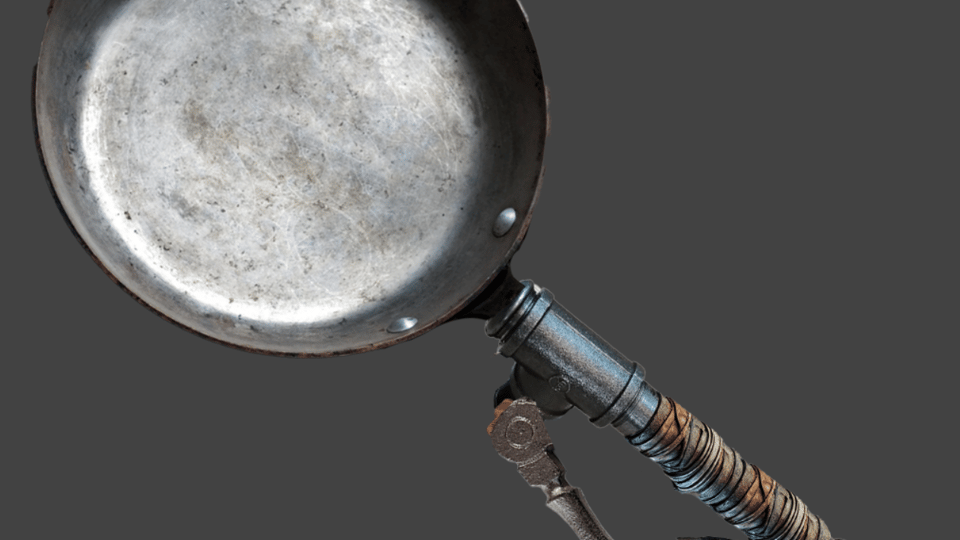 Apocalyptic Weapons Challenge: Pan - Stef Bracke – APOCALYPTIC WEAPONS: 3D PROP CHALLENGE