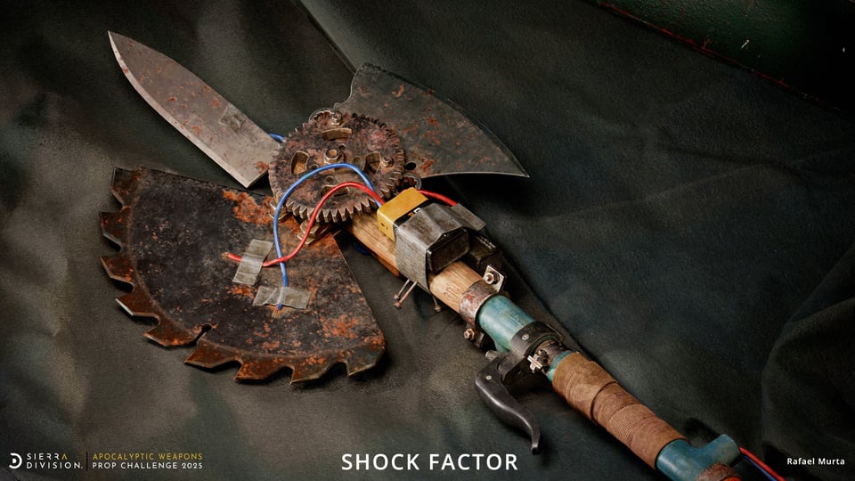 Apocalyptic Weapons Challenge: The "Schock Factor" Halberd  - Rafael Murta