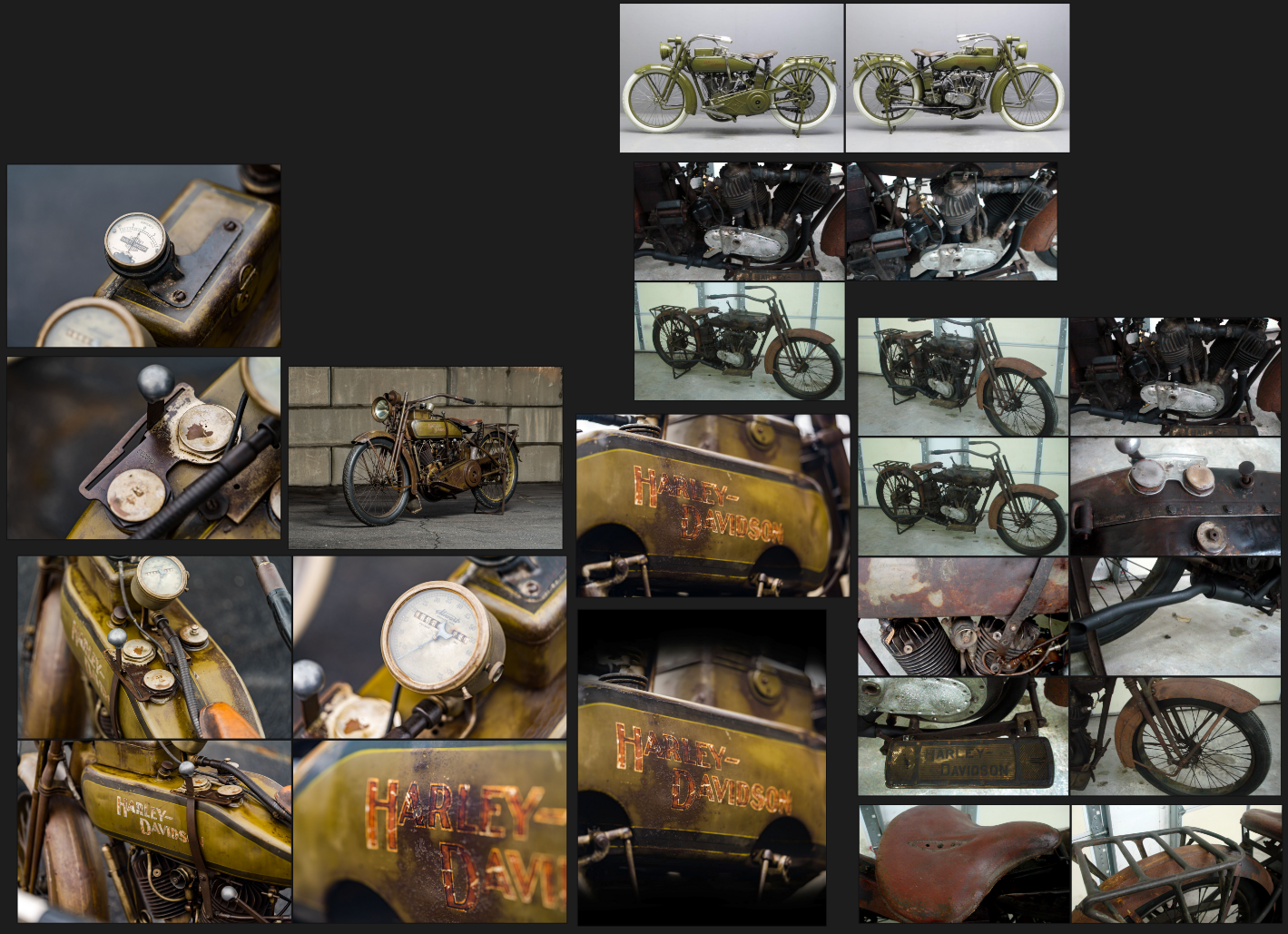Harley-Davidson Model 18J – BACK IN TIME ANTIQUE PROPS CHALLENGE by Paolo vicario – Update #1