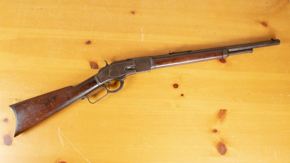 Winchester Model 1873 - Gun that Won the West - Colton Force – BACK IN TIME ANTIQUE PROPS CHALLENGE