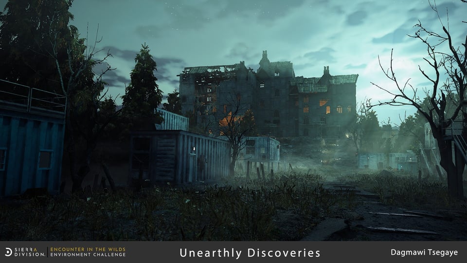 Encounter in the wilds: Unearthly Discoveries - Dagmawi Tsegaye – ENCOUNTER IN THE WILDS: 3D ENVIRONMENT ART CHALLENGE