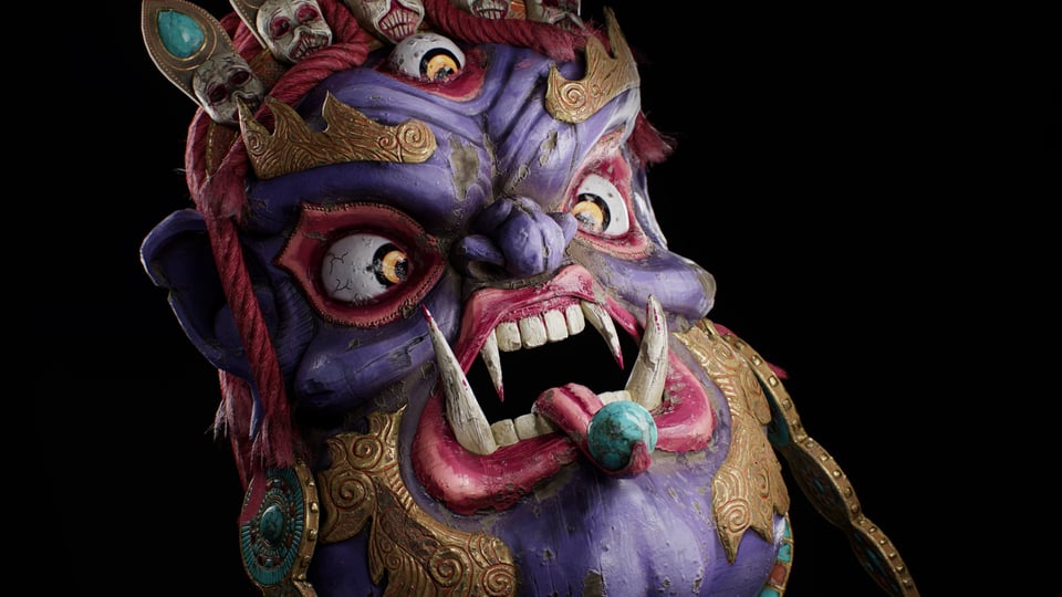 Himalayan Treasures: The Mask of Greed - Moitel Thibault – HIMALAYAN TREASURES: 3D PROP CHALLENGE