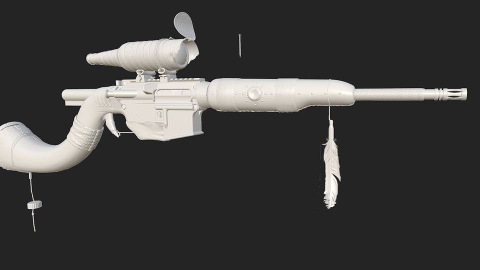 Apocalyptic Weapons Challenge: Tribal Carbine - Ivan Cherevko