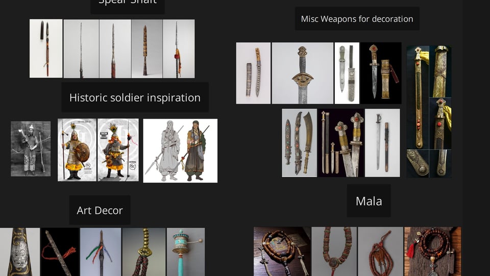 Himalayan Treasures: Mdung Spear - Johan Bergstrand – HIMALAYAN TREASURES: 3D PROP CHALLENGE
