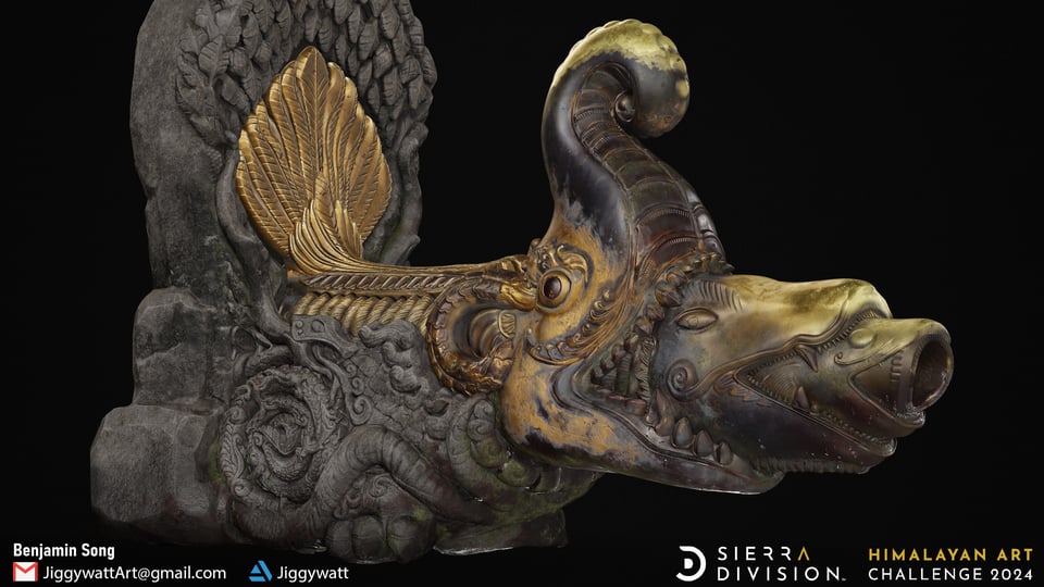 Himalayan Treasures: Dhunge dhara (Water Spout) - Benjamin Song – HIMALAYAN TREASURES: 3D PROP CHALLENGE
