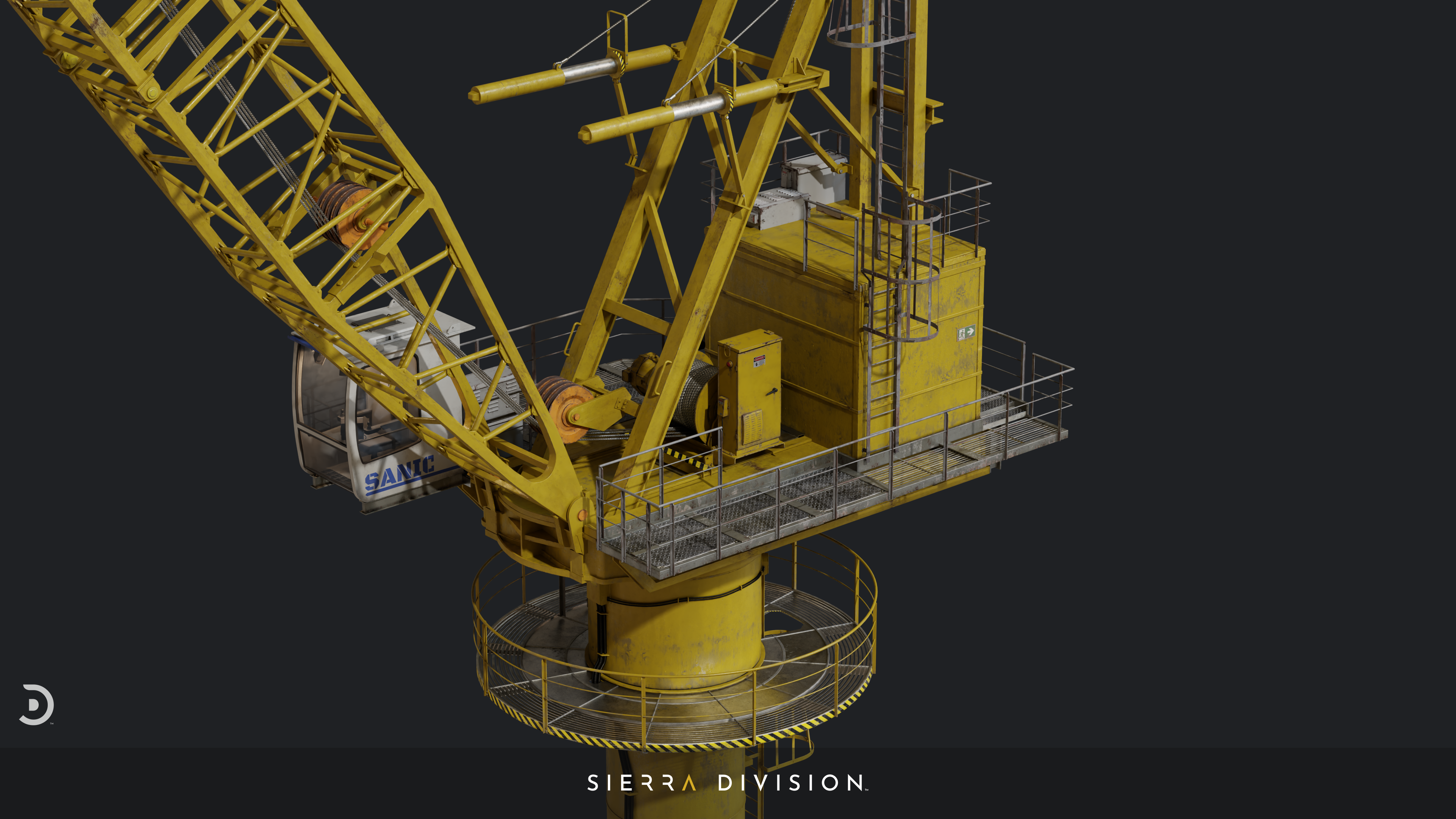 Industrial Crane Asset Pack