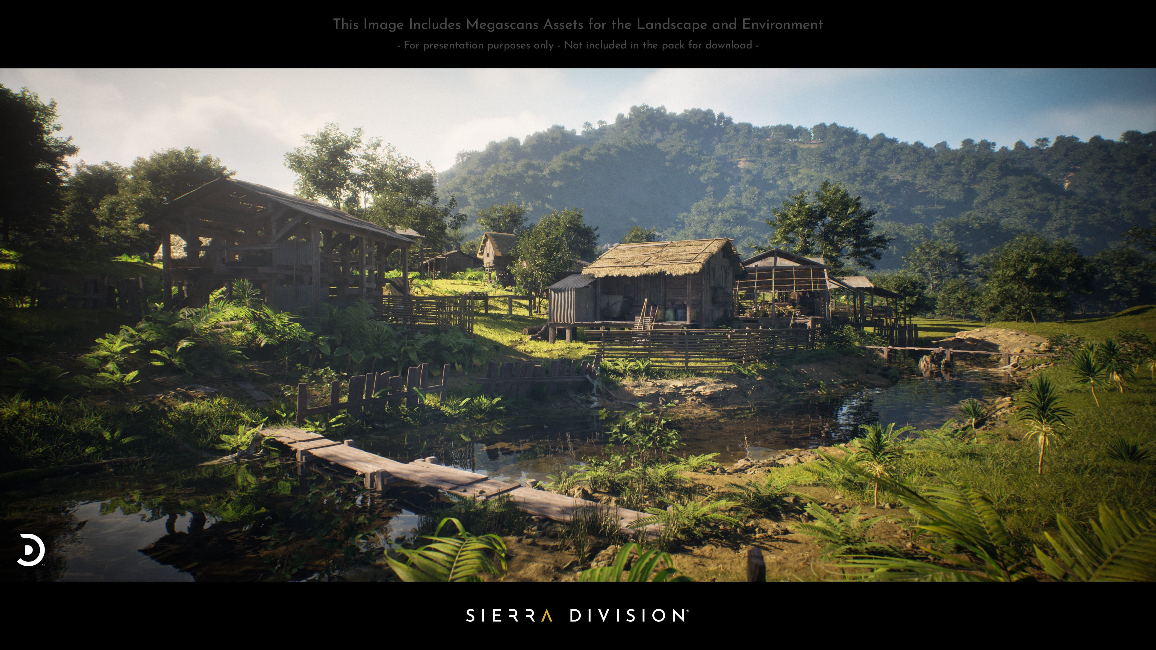 Tropical Farm Props and Modular Shacks - Vol. 1