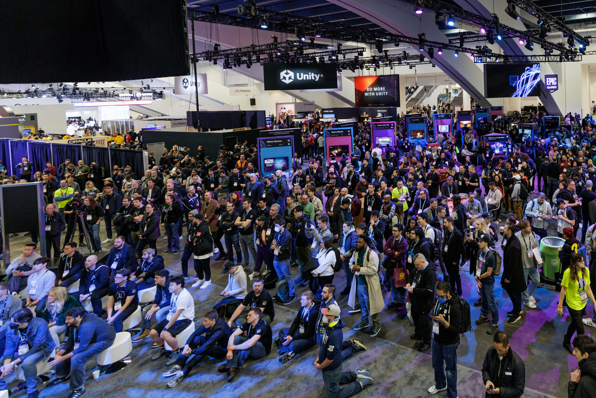 Expo Floor Game Developers Conference Epic Games Booth