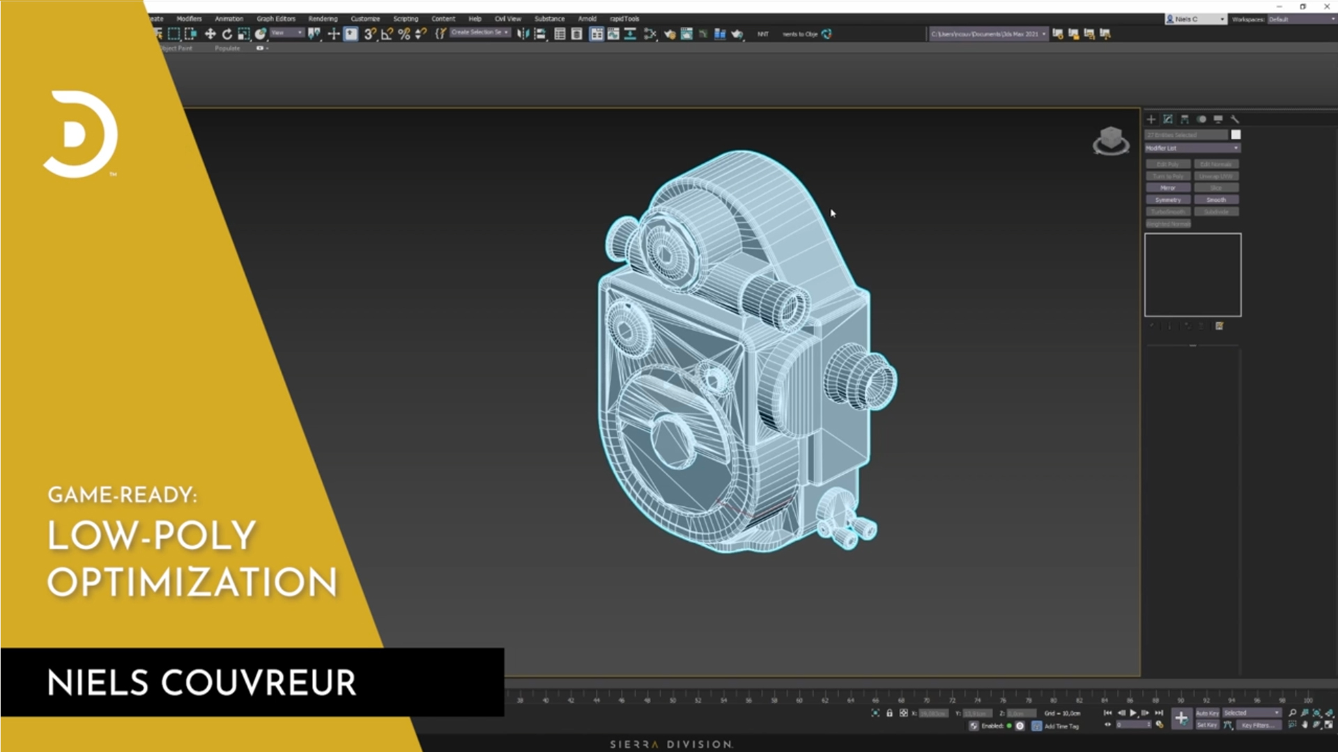Tutorial 7: Game-Ready - Low Poly Optimization