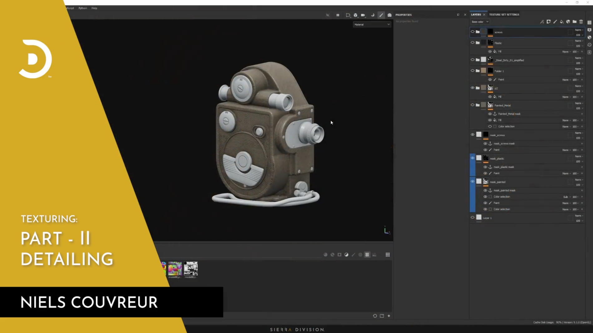 Tutorial 8: Baking and Texturing: Detailing