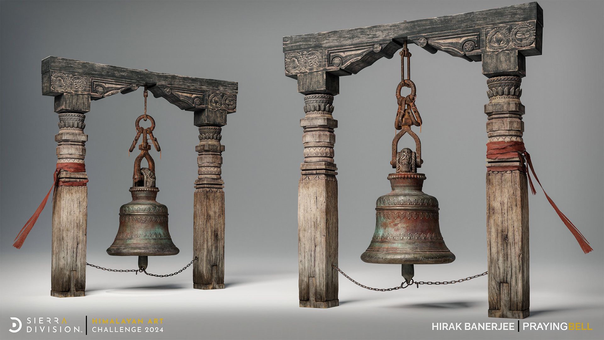 Hirak Banerjee - Praying Bell - Sierra Division Himalayan Treasures Challenge 