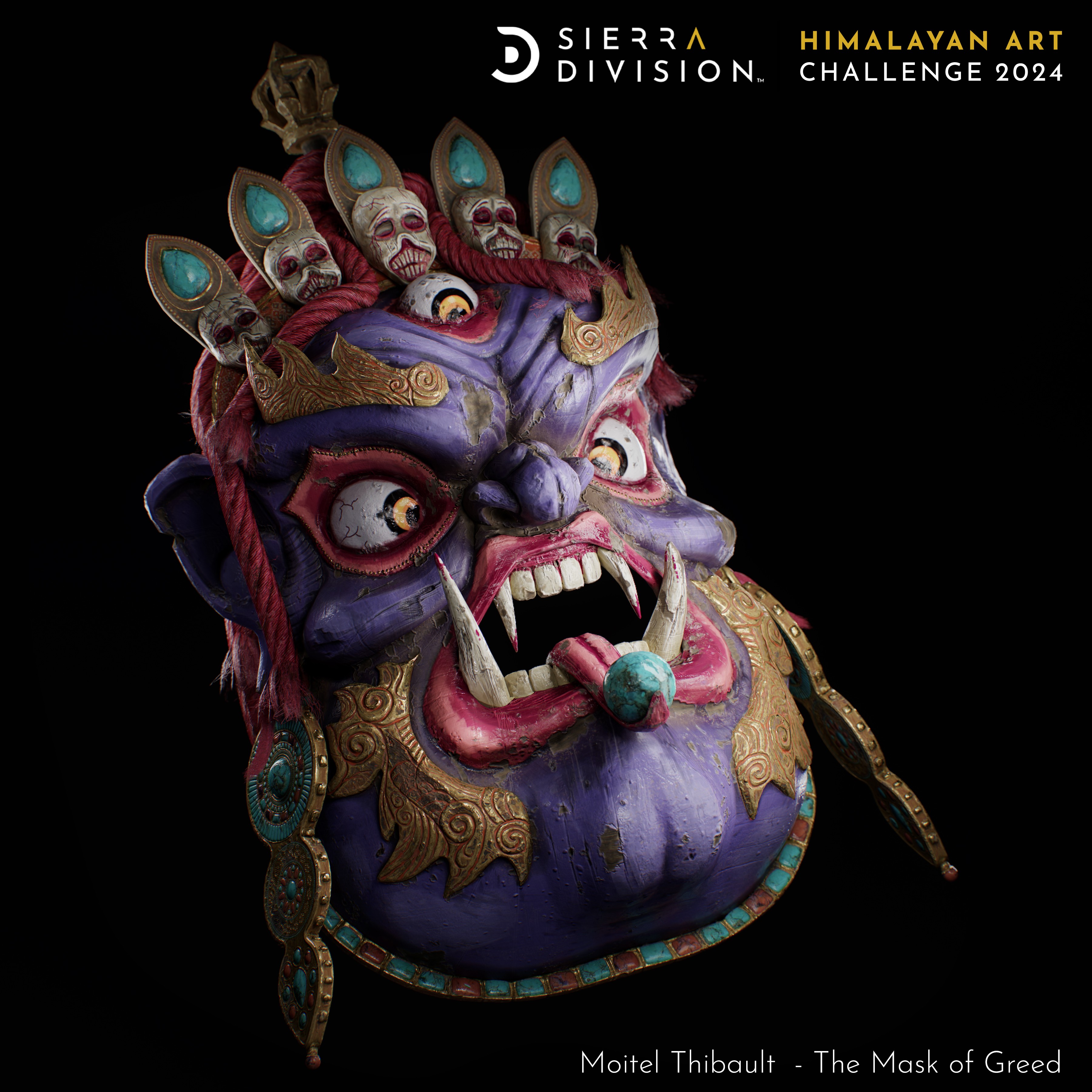 Moitel Thibault - Mask of Greed - Sierra Division Himalayan Treasures Challenge 