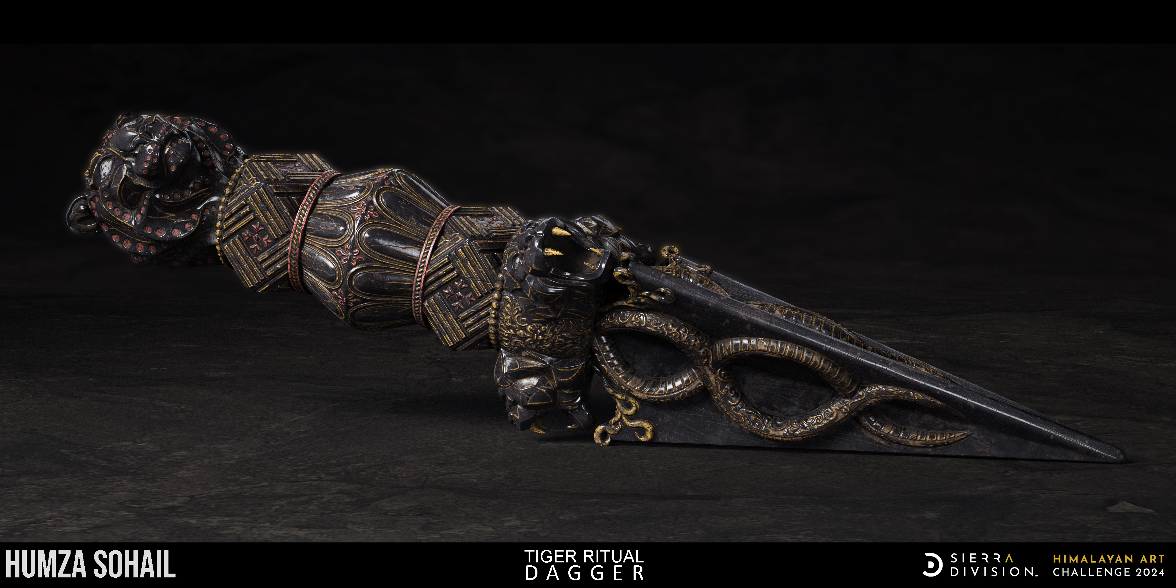 Humza Sohail - Tiger Ritual Dagger - Sierra Division Himalayan Treasures Challenge 