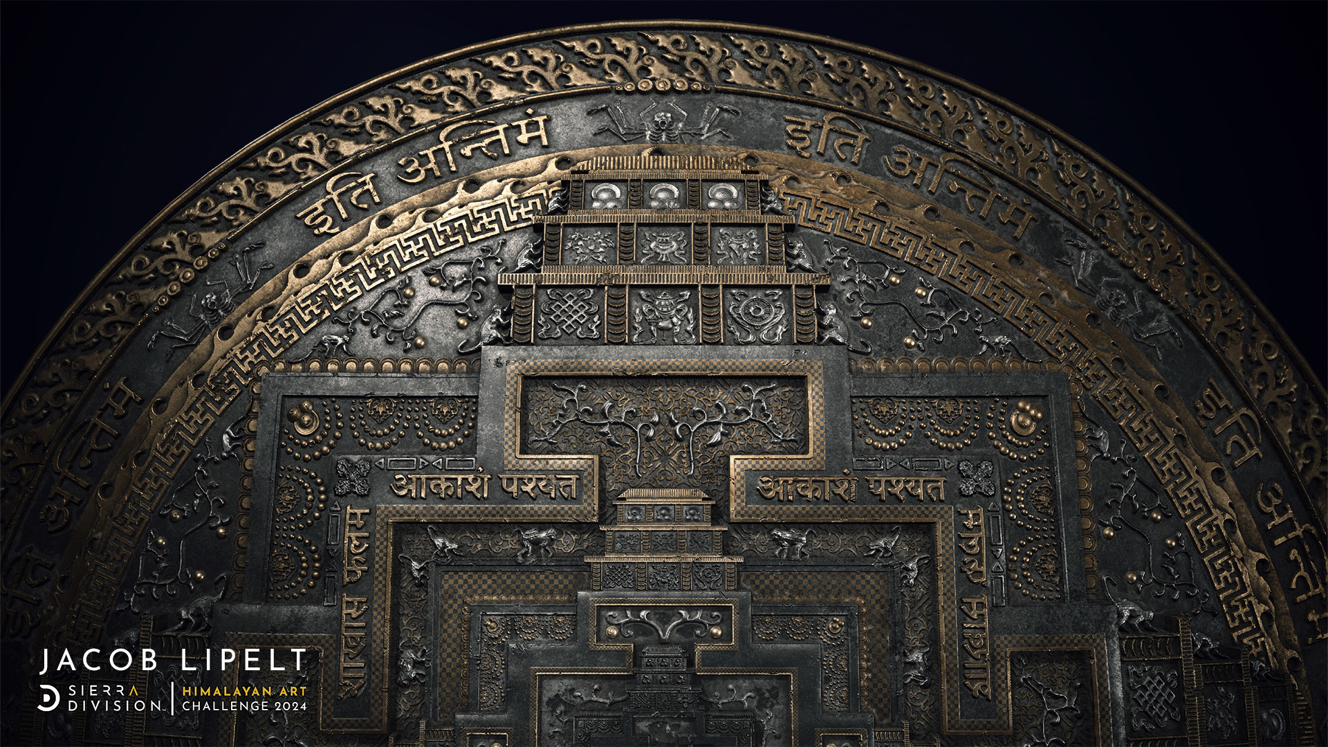Jacob Lipelt - Mandala - Sierra Division Himalayan Treasures Challenge 