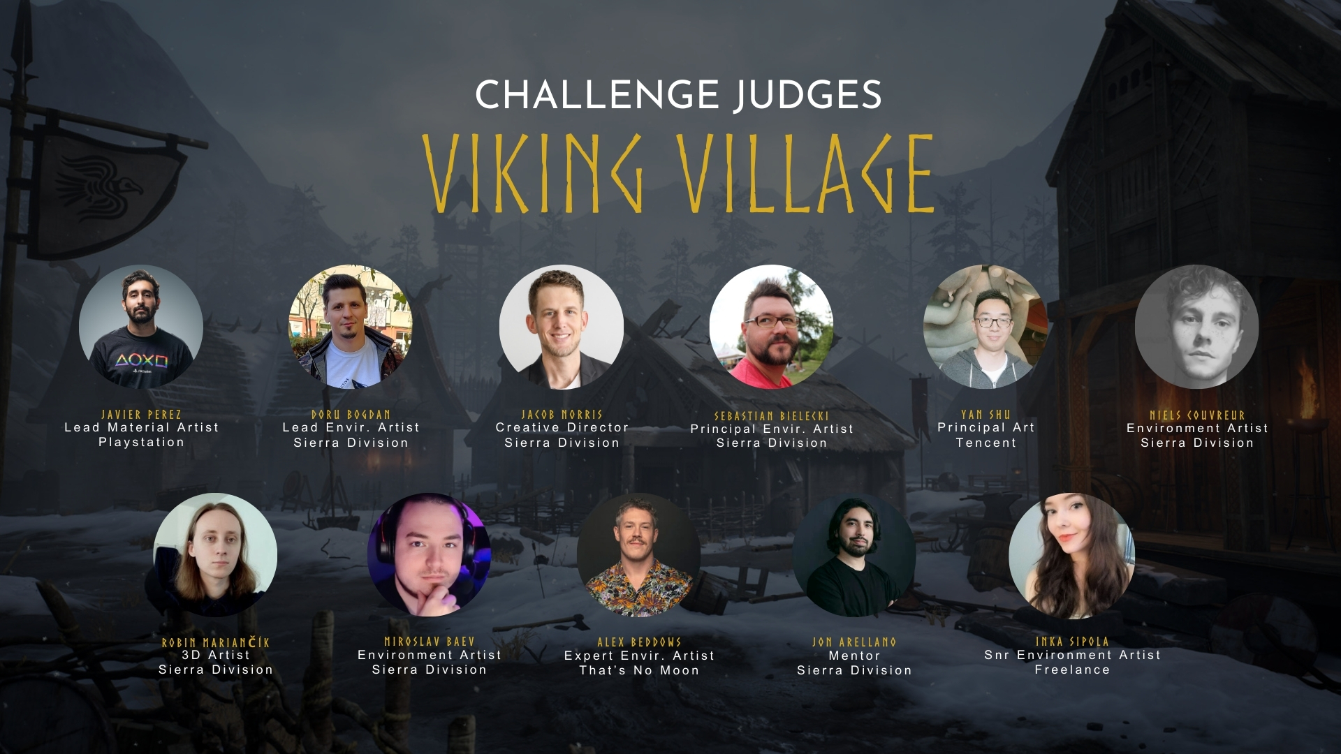 Viking Village Challenge Judges