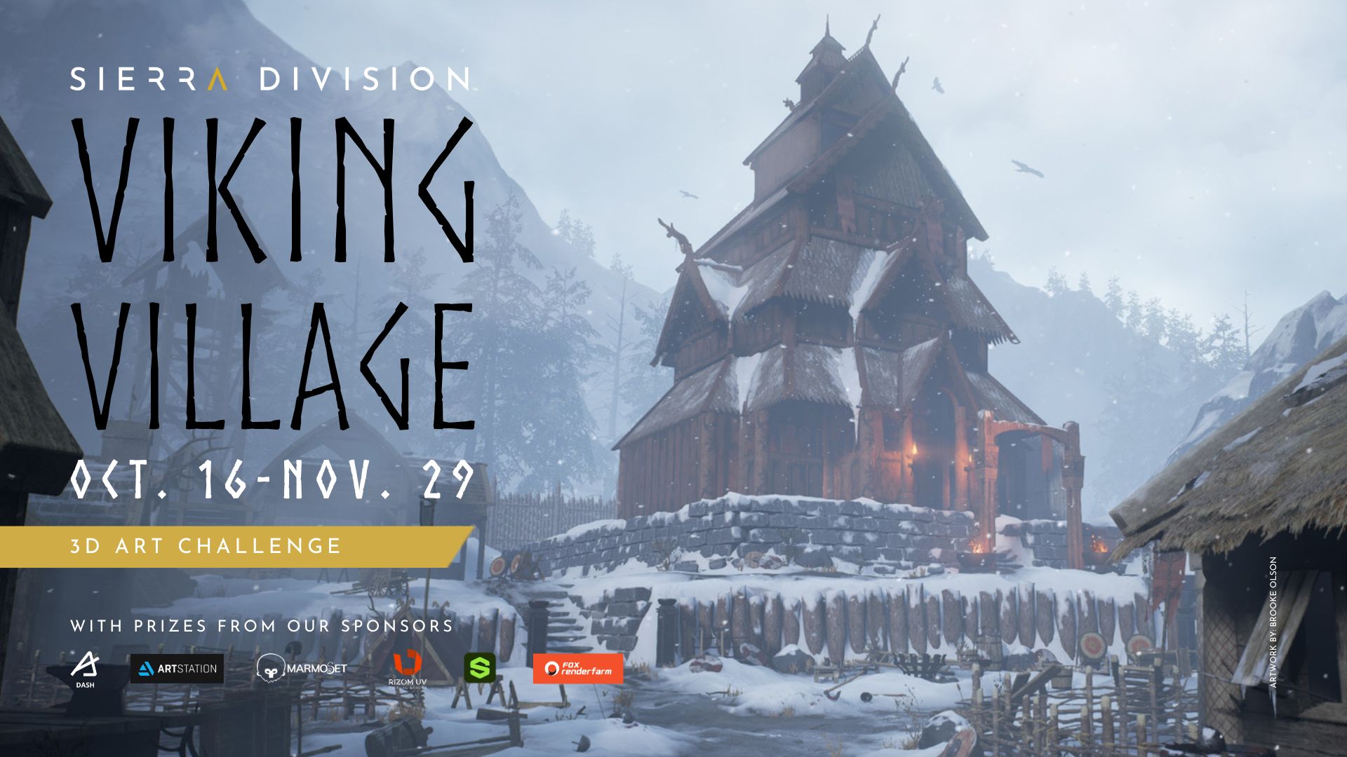 Viking Village 3D Environment Art Challenge