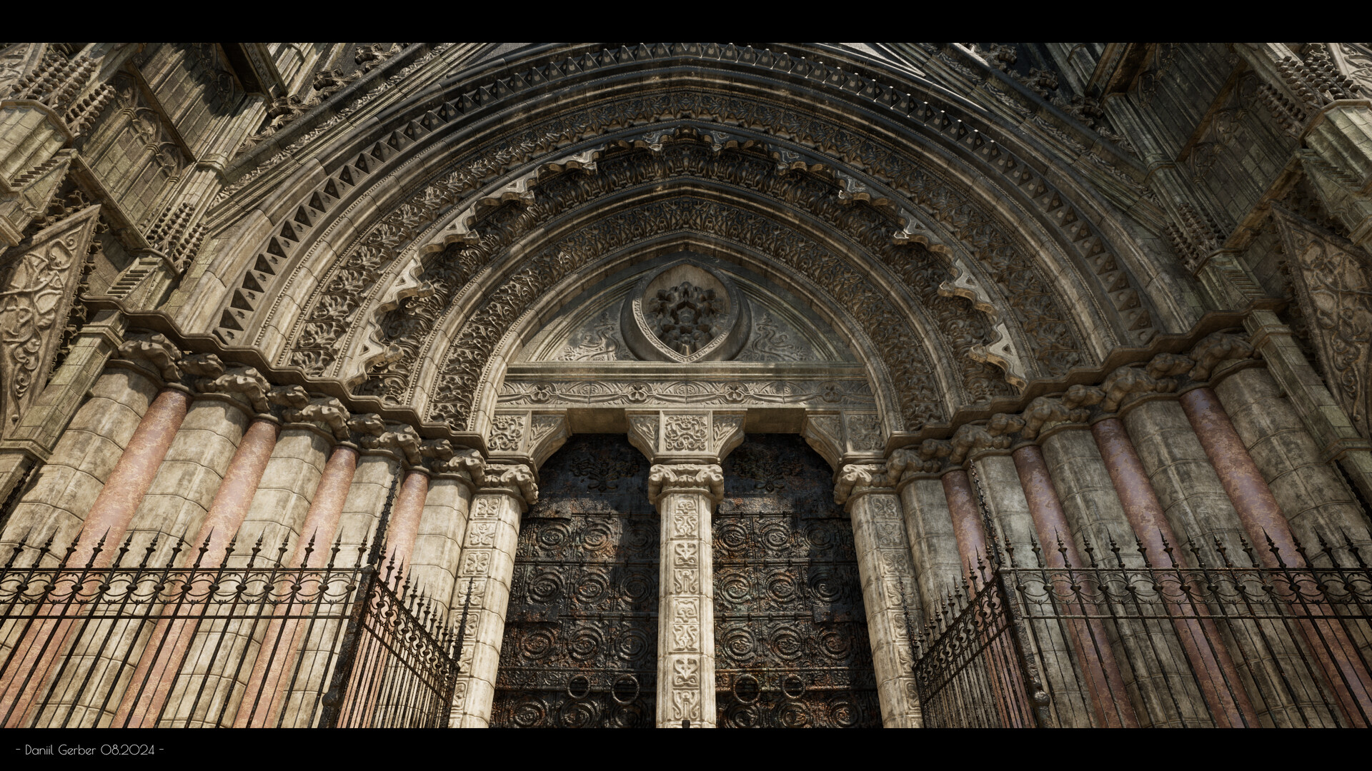 Gothic Cathedral Entrance