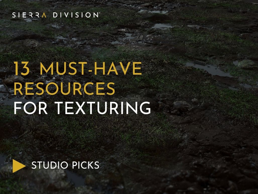 Main Banner Image: 13 Must-Have Resources for Texturing. Studio Picks.